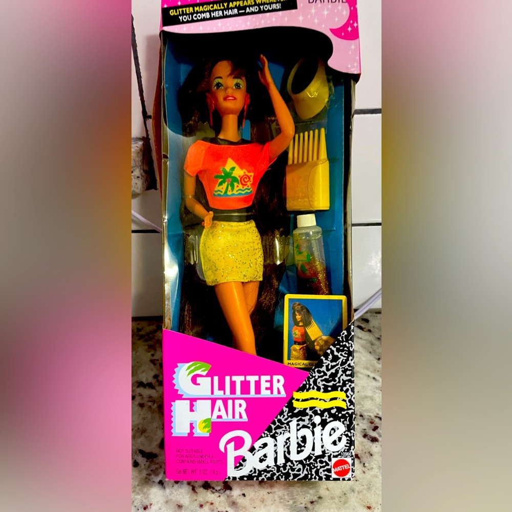 1993 Glitter Hair Barbie #10966